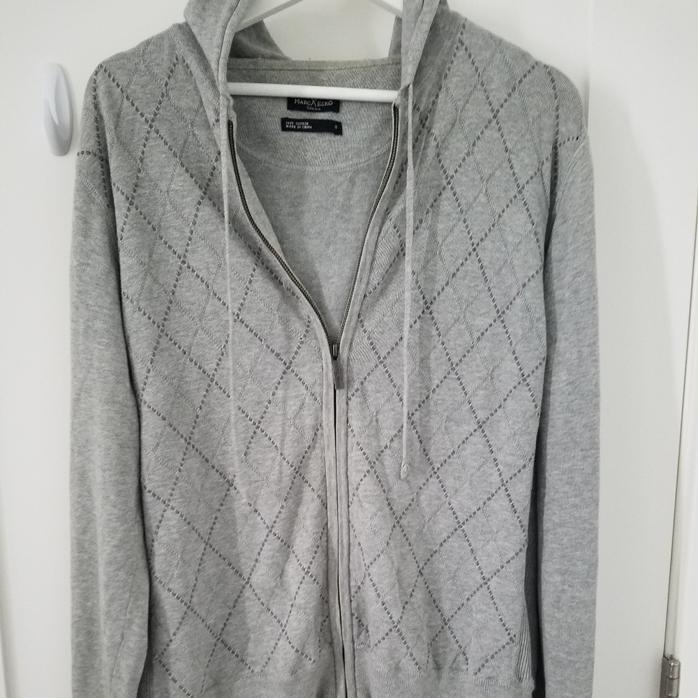 Gray Zip Up Hoodie
